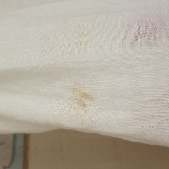 💛Malvin I 🖤 Linen Tunic / Coverup with Crochet Neckline - Picture 11 of 13